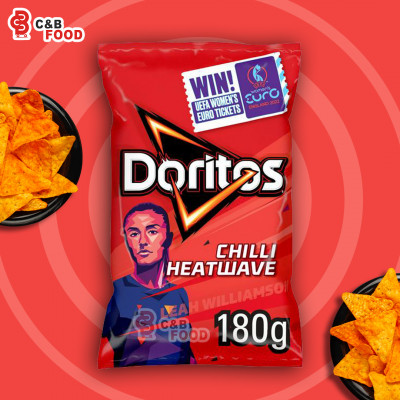 Doritos Chilli Heatwave Flavour Corn Chips 180G