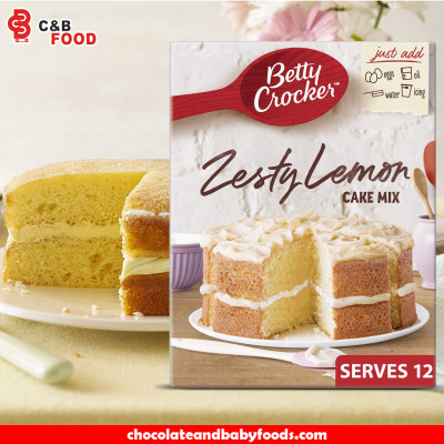Betty Crocker Zesty Lemon Cake Mix 425G