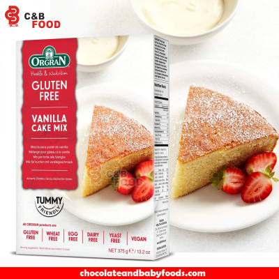 Organ Gluten Free Vanilla Cake Mix 375G