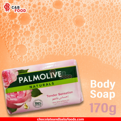 Palmolive Naturals Tender Sensation with Milk & Rose Oil Body Soap 170G