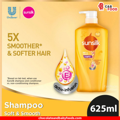 Sunsilk Soft & Smooth Shampoo 625ml