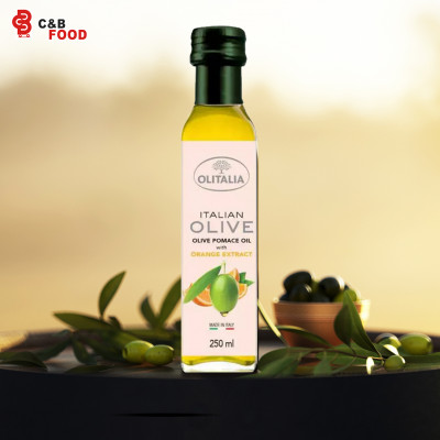Olitalia Italian Olive Oil Olive Pomace Oil with Orange Extract 250ml