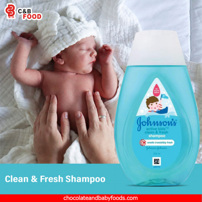 Johnson's Active Kids Clean & Fresh Shampoo 200ml