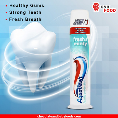 Aquafresh Family Protection Fresh & Minty Toothpaste 100ml