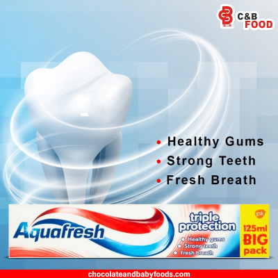 Aquafresh Triple Protection Fluoride Toothpaste 125ml