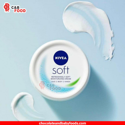 Nivea Soft Moisturizing Cream with Jojoba Oil & Vitamin C