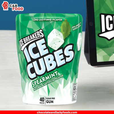 Ice Breakers Ice Cube Spearmint Sugar Free Gum 40pcs Pack