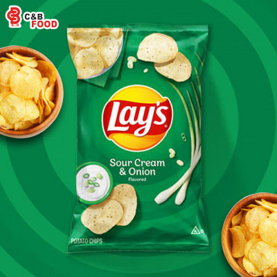 Lay's Sour Cream & Onion Flavored Potato Chips 184.2G