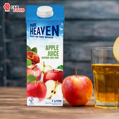 Pure Heaven Superior 100% Pure Apple Juice 1 Litre