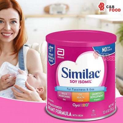Similac Soy-Based Powder Infant Formula with Iron Milk 352G