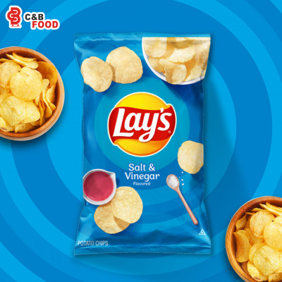 Lay's Salt & Vinegar Potato Chips 184.2G