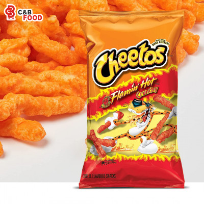 Cheetos Flamin Hot Crunchy Chips 226.8G