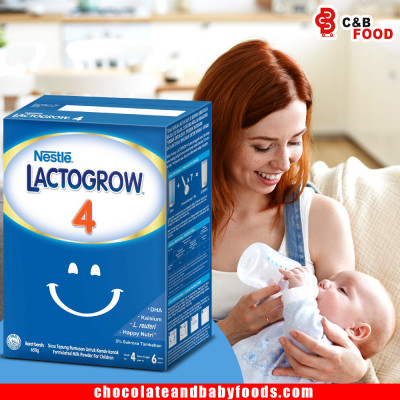 Nestle Lactogrow 4 Formula Milk Powder (From 4 Years To 6 Years) 650G