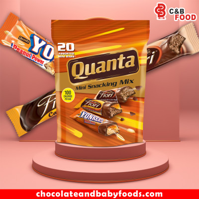 Quanta Mini Snacking Mix (20 Assorted Mini Bars) 384G
