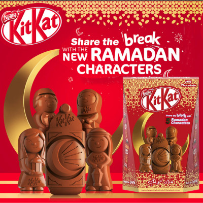 KitKat 5 Ramadan Characters Milk Chocolate 198G