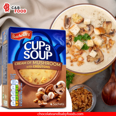 Batchelors Cup a Soup Cream of Mushroom with Croutons 99G