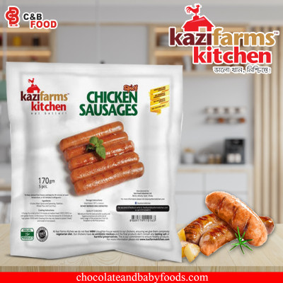 Kazi Farms Kitchen Spicy Chicken Sausage 340G (10pcs)