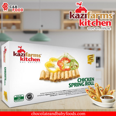 Kazi Farms Kitchen Chicken Spring Roll 250G (23-25pcs)