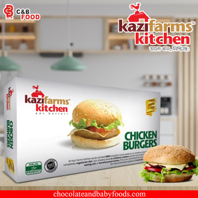 Kazi Farms Kitchen Chicken Burger Patty 200G (4pcs)