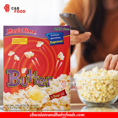 Magic Time Butter Premium Microwave Popcorn 240G