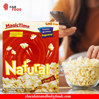 Magic Time Natural Premium Microwave Popcorn 240G