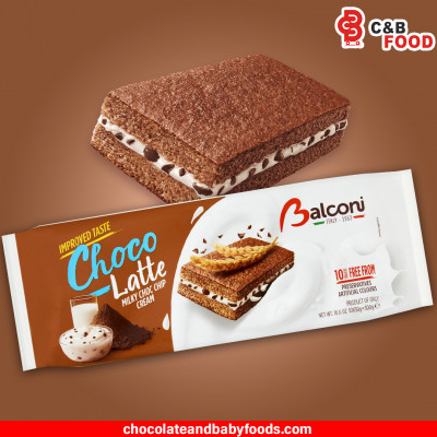 Balconi Choco Latte Milky Choc Chip Cream Cake 300G