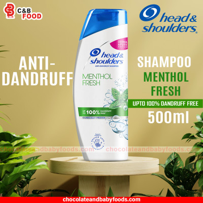 Head & Shoulder Anti-Dandruff Shampoo Menthol Re Fresh 400ml