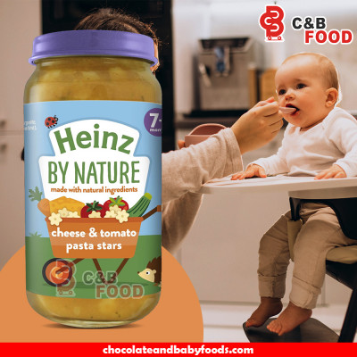 Heinz By Nature Cheese & Tomato Pasta Stars 7+ Months 200G