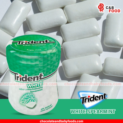 Trident White Spearmint Flavor Gum 82.6G