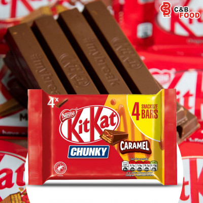 KitKat Chunky Caramel Chocolate Bar 140G