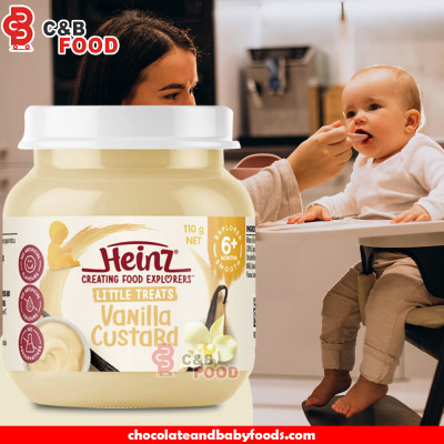 Heinz Little Treat Vanilla Custard 6+mnths 110 gm