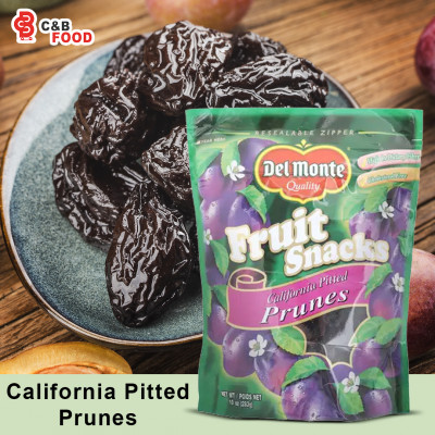 Delmonte Fruit Snacks California Pitted Prunes 283G