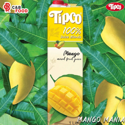 Tipco 100% Mango Mixed Fruit Juice 1Litre
