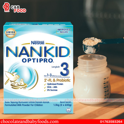 Nestle Nankid Optipro 3 Formula Milk Powder For Children 1.3kg