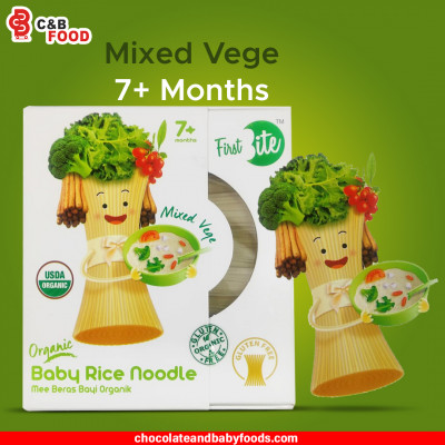 First Bite Mixed Vege Organic Baby Rice Noodle (7+months) 180G