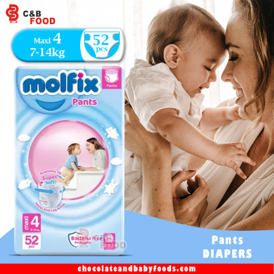 Molfix Maxi Pant Size 4 52pc's pack