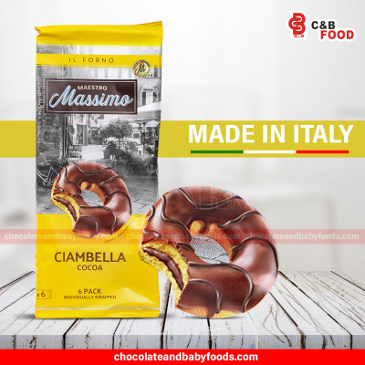 Massimo Ciambella Cocoa Coated Cake (6pack) 300G