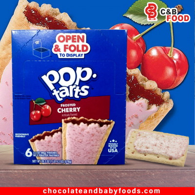 Pop.Tarts Frosted Cherry 6 Pouches Of 2 Toaster Pastries 576G