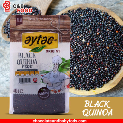 Aytac Foods Origins Black Quinoa Peru 400G