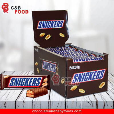 Snickers Chocolate Bar 24pc's Box