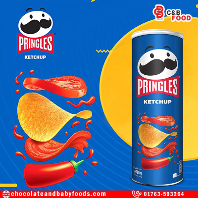 Pringles Ketchup Chips 165g