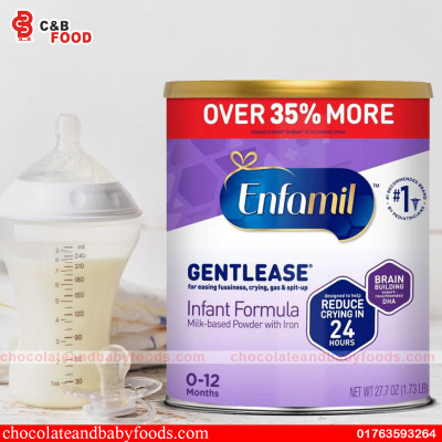 Enfamil Gentlease Infant Formula Milk-Based Powder with Iron (0-12 Months) 785G