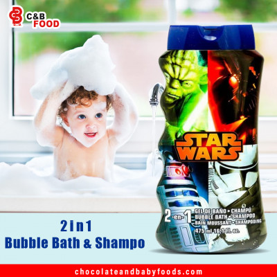 Star Wars 2in1 Bubble Bath & Shampoo 475G