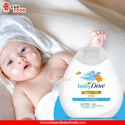 Dove Baby Sensitive Skin Care Rich Moisture Lotion 200ml