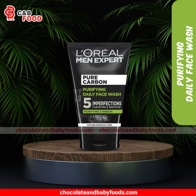 L'oreal Men Expert Pure Carbon Purifying Daily Face Wash 100ml