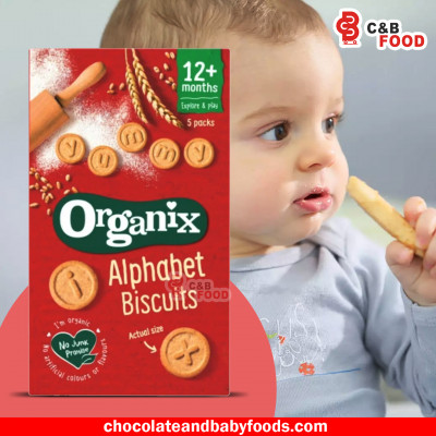 Organix Alphabet Biscuits (From 12+ Months) 125G