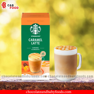 Starbucks Caramel Latte Caramel & Smooth Premium Instant Coffee 115G