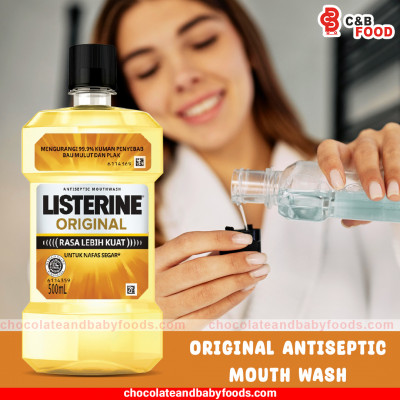 Listerine Original Antiseptic Mouth Wash 500ml