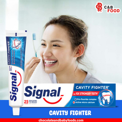 Signal Cavity Fighter For 10X Stronger Teeth Toothpaste 100ml