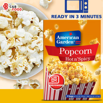 American Garden Popcorn Hot N' Spicy 273G